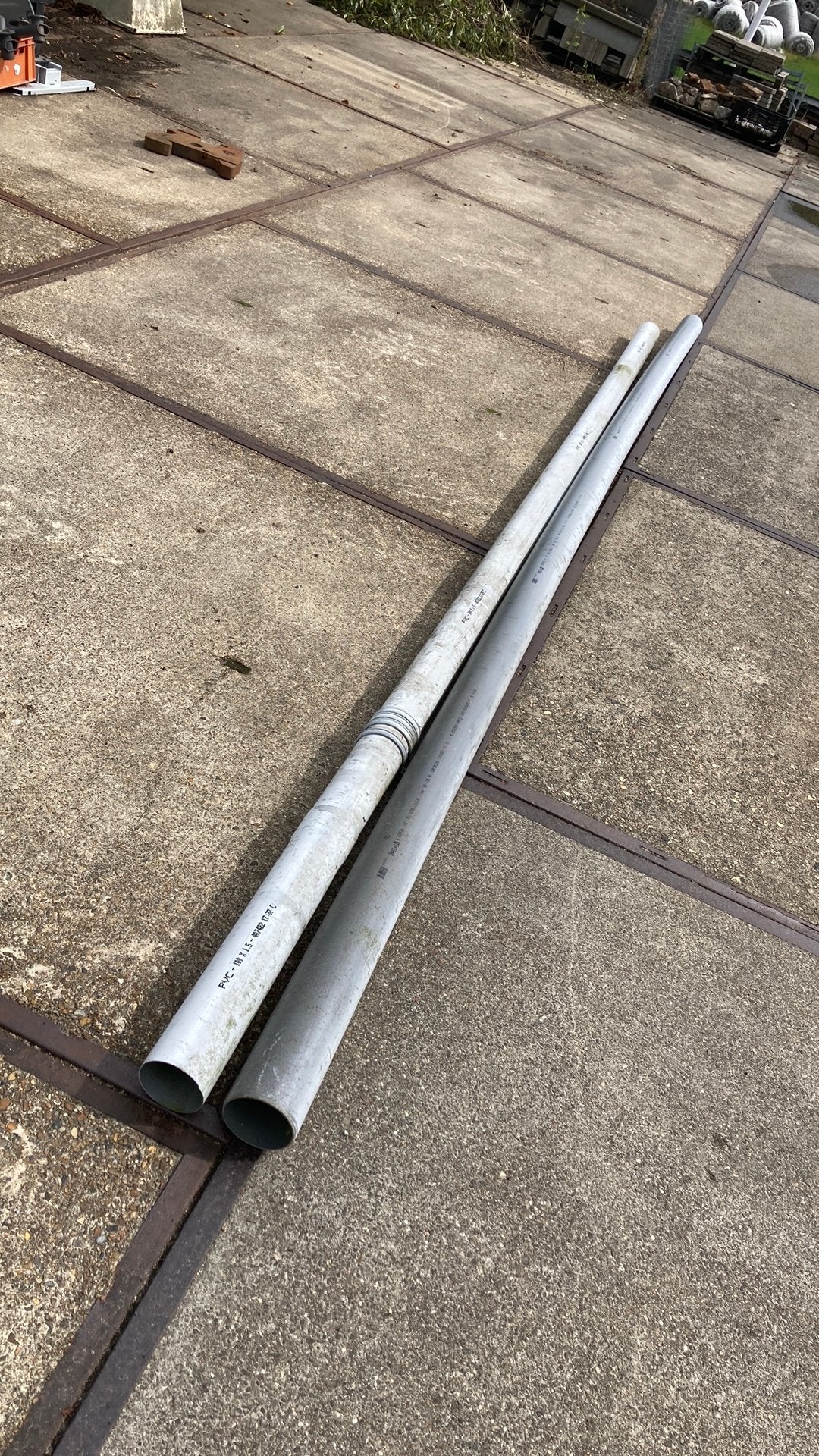 PVC buis, Doe-het-zelf en Verbouw, Buizen en Afvoer, Ophalen, Zo goed als nieuw, Pvc, 80 mm of meer