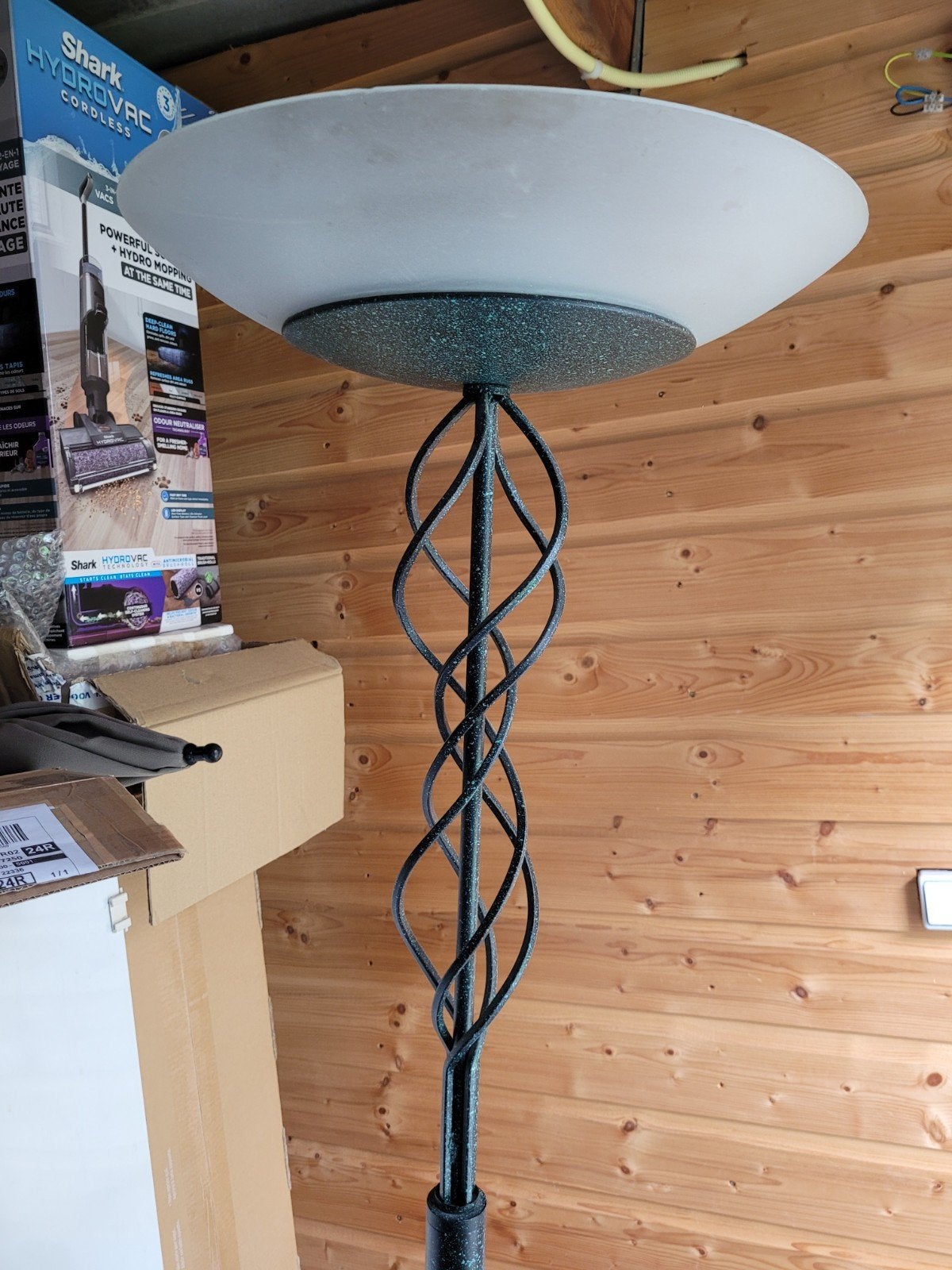 Gratis lamp, Ophalen