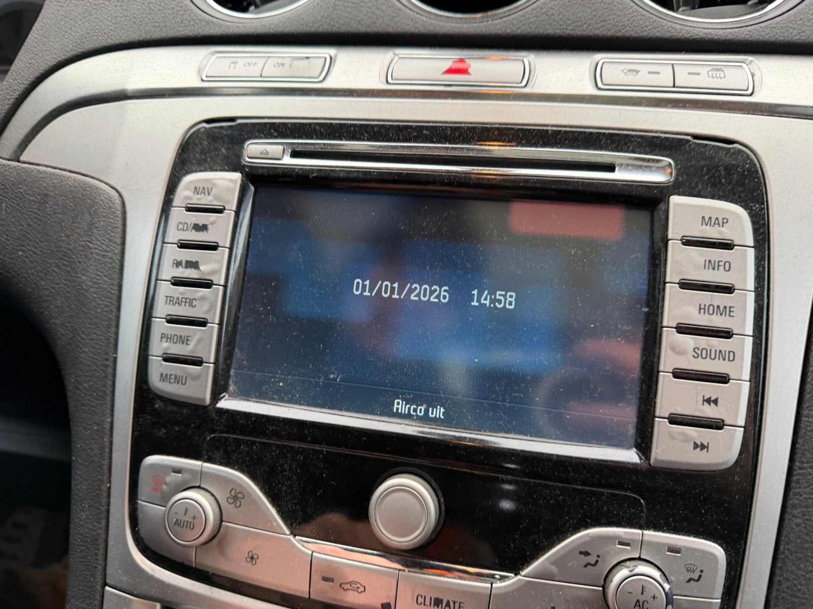 Autoradio ford s-max, Ophalen, Gebruikt