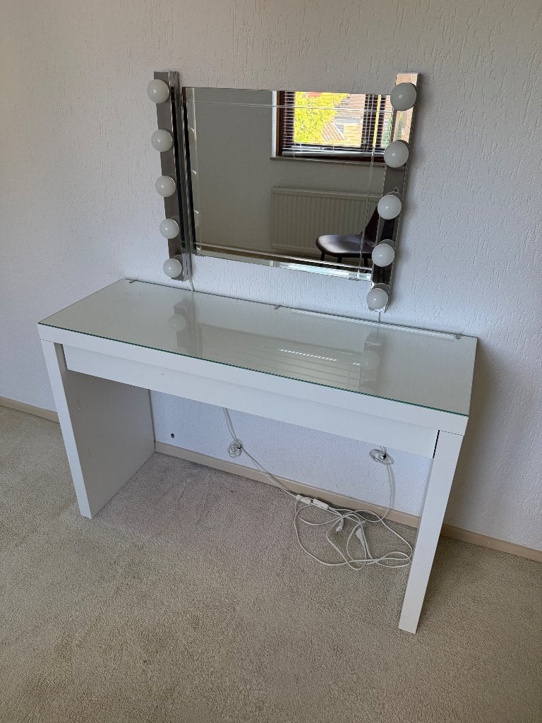 Kaptafel ikea malm, Huis en Inrichting, Ophalen, Zo goed als nieuw, 50 tot 100 cm, Minder dan 100 cm