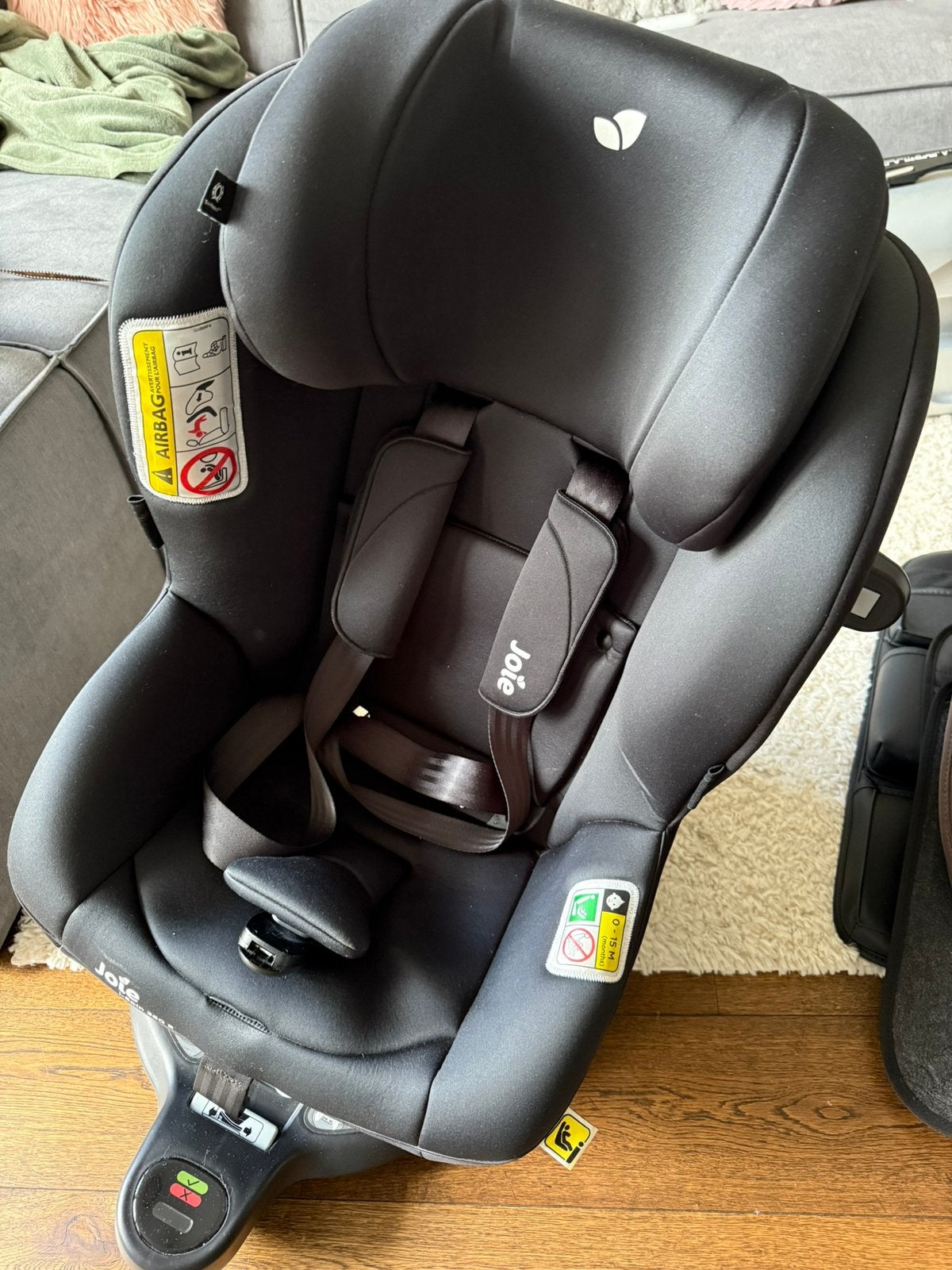 Joie i-Spin 360 E draaibare autostoel zo goed als nieuw, Verstelbare rugleuning, Zo goed als nieuw, Isofix, Ophalen