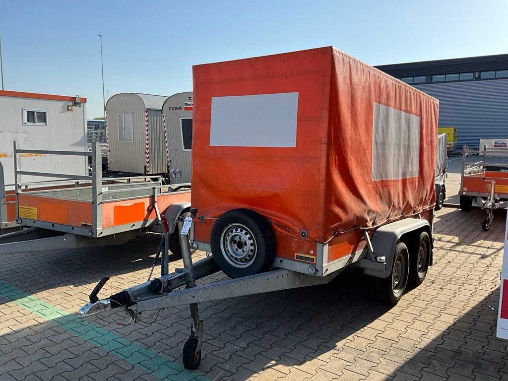 2010 Atec EB2 2-1 Dubbelas huifaanhangwagen, Gebruikt