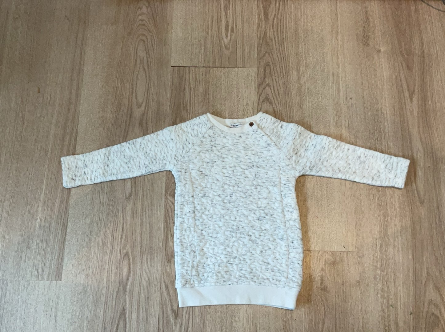 Mooie grijze baby trui maat 74., Kinderen en Baby's, Babykleding | Maat 86, Ophalen, Zo goed als nieuw, Jongetje of Meisje, Truitje of Vestje