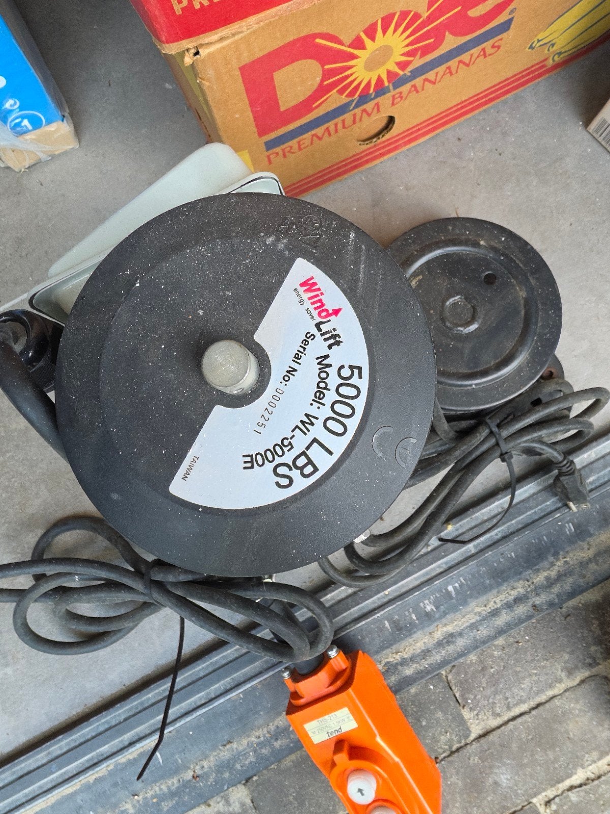 WindLift Lier WL-5000E - Elektrische Lier 230V, WindLift, Onbekend, Nieuw, Ophalen of Verzenden