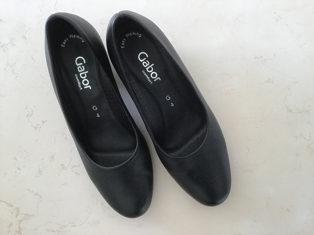 Gabor pumps mt 37 zwart, Ophalen, Pumps, Zwart, Gabor