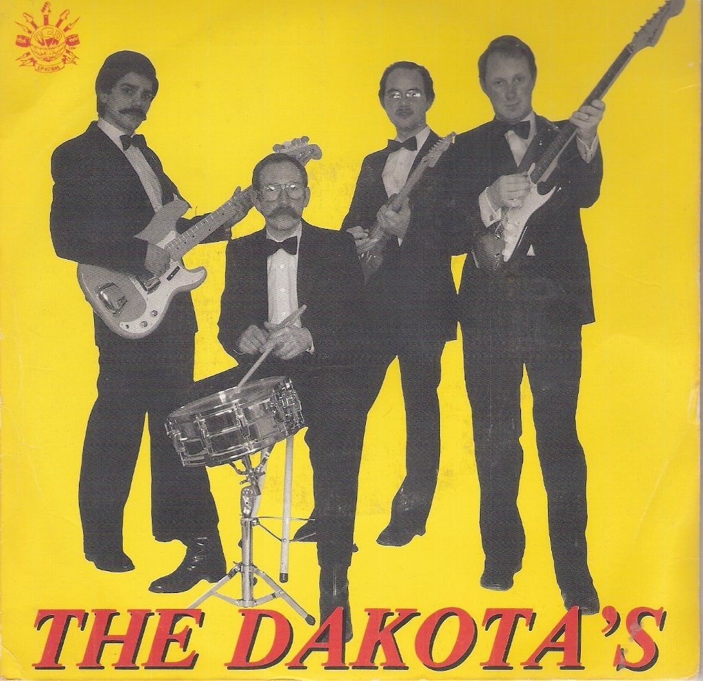 The Dakota's (instrumental revival guitar-groups)EP Indorock, Cd's en Dvd's, Vinyl Singles, EP, Ophalen, Gebruikt, EP