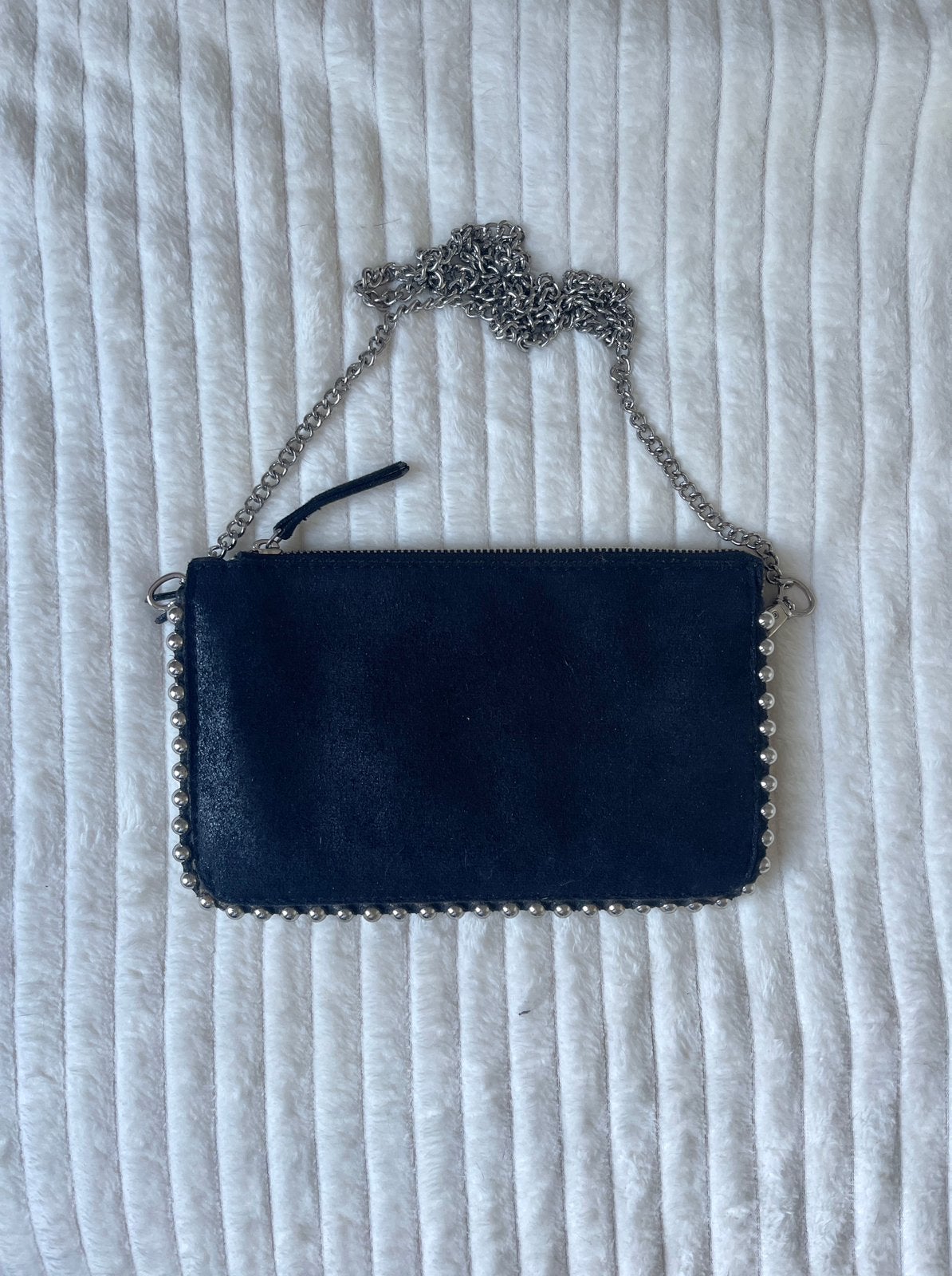Zwart glitter tasje, zara, Ophalen of Verzenden, Zo goed als nieuw, Zwart, Schoudertasje