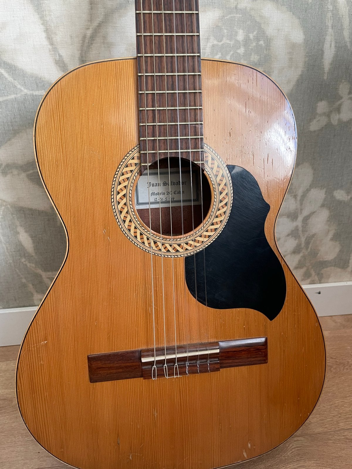Juan Salvador Klassieke Gitaar - Model 2C Cabet, Ophalen of Verzenden, Gebruikt, Klassieke of Spaanse gitaar, Met koffer