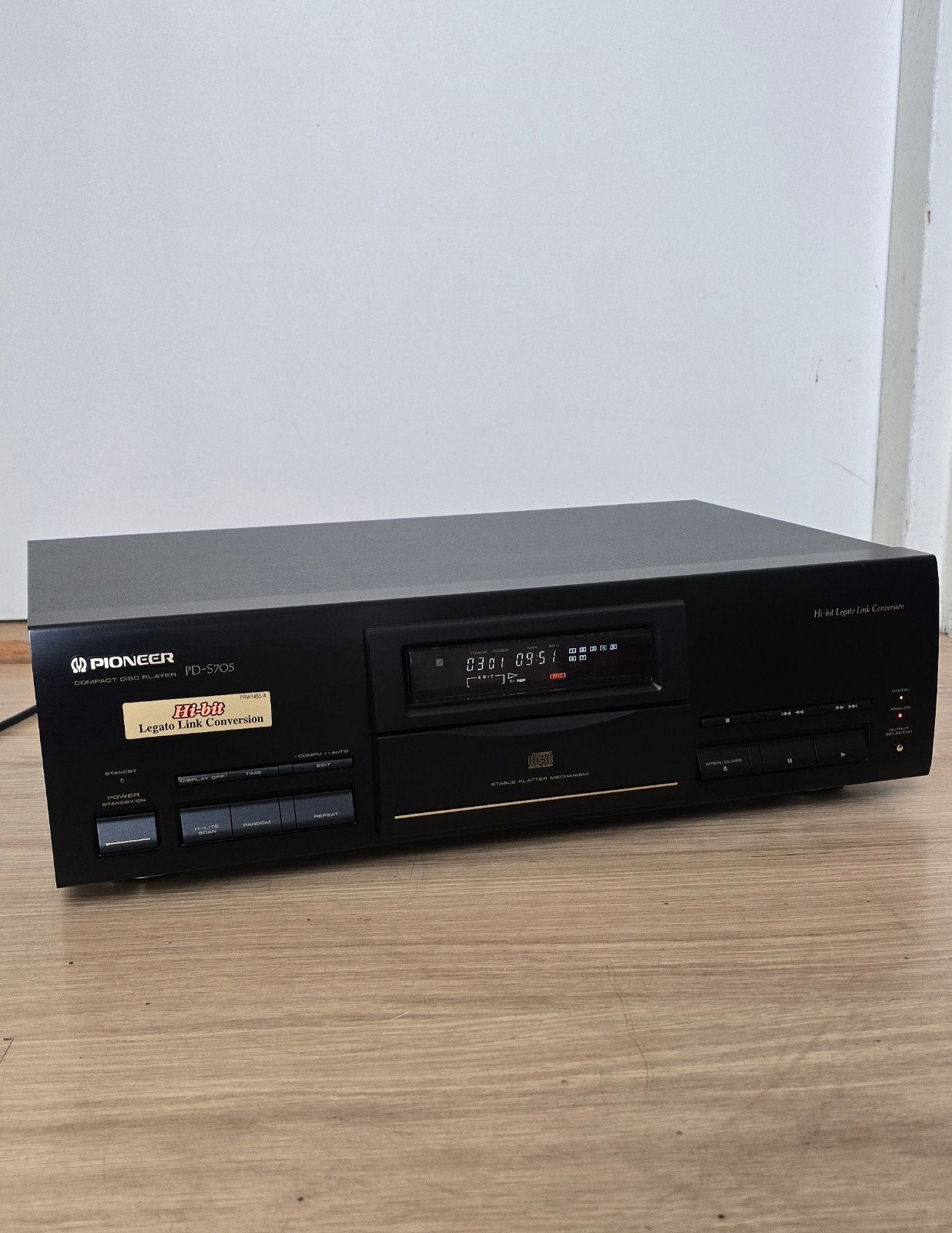 Pioneer PD-S705 CD-speler - Hi-bit Legato Link Conversion, Ophalen of Verzenden, Zo goed als nieuw, Pioneer