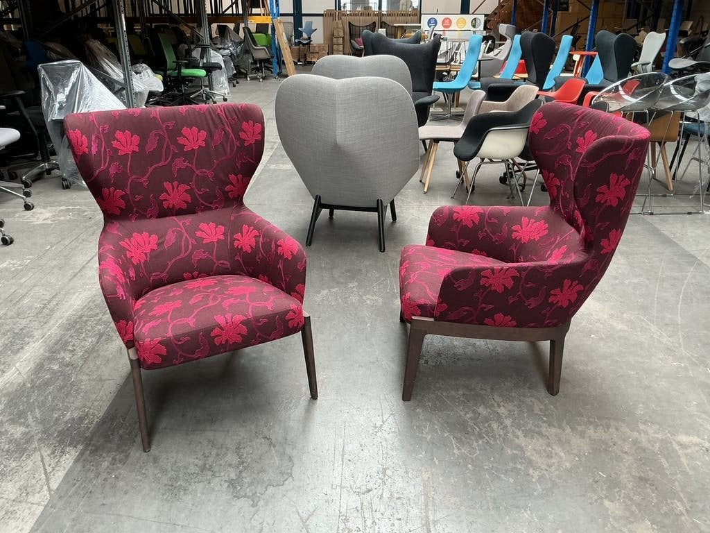 Molteni Chelsea fauteuil (uit het Cathuis), ., 75 tot 100 cm, Ophalen of Verzenden, .