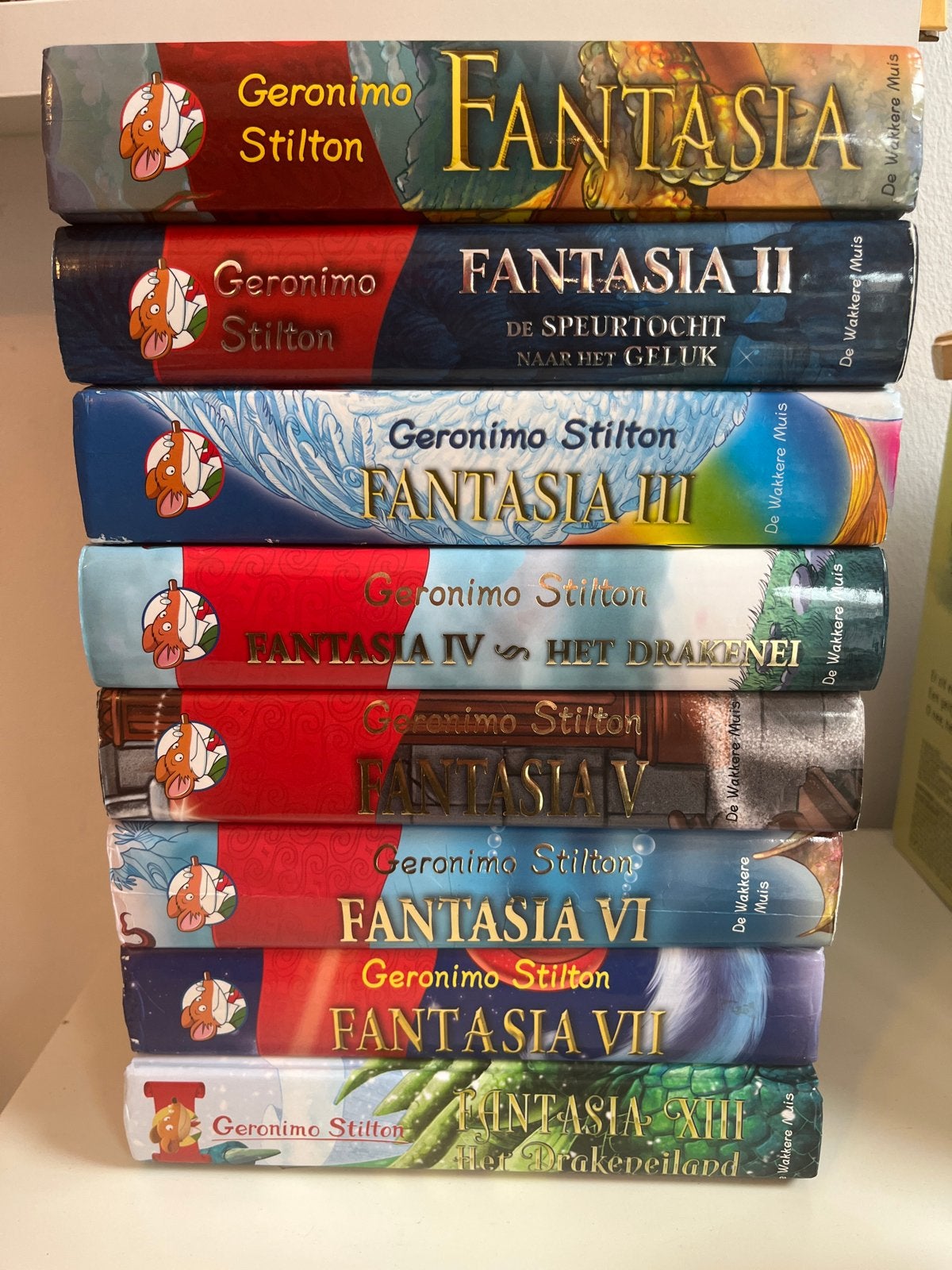 Geronimo Stilton Fantasia Boekenreeks (8 delen), Ophalen of Verzenden, Gelezen, Fictie