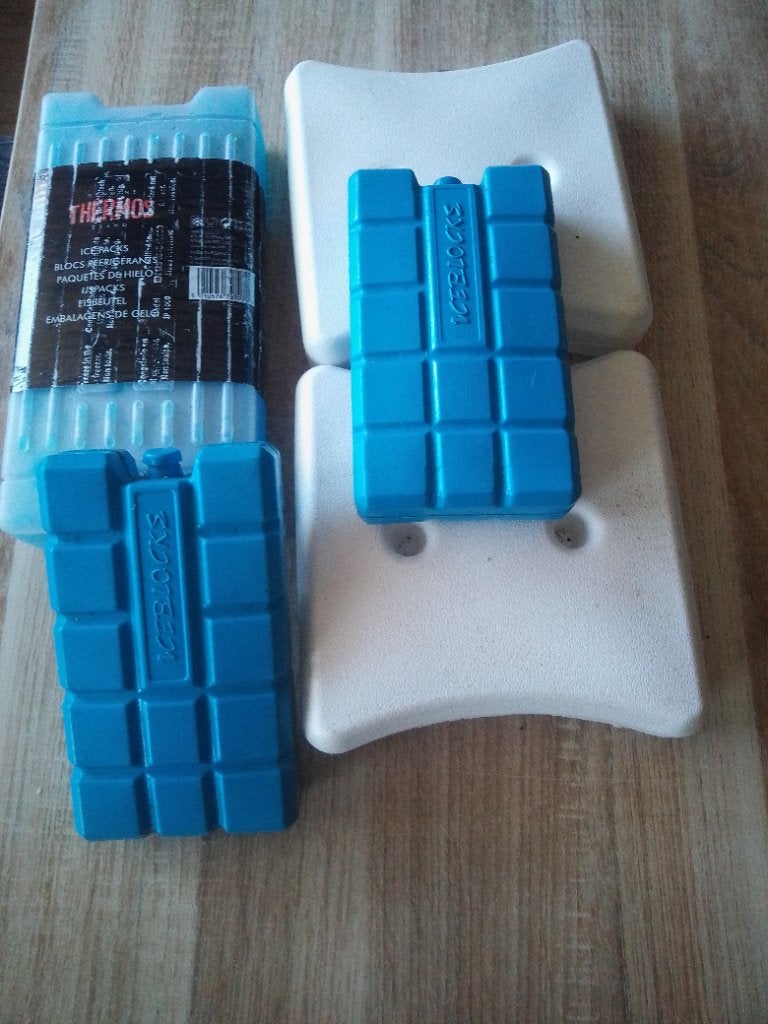 5 Koelelementen, Ophalen, Zo goed als nieuw, Koel-accessoire, Koelelement