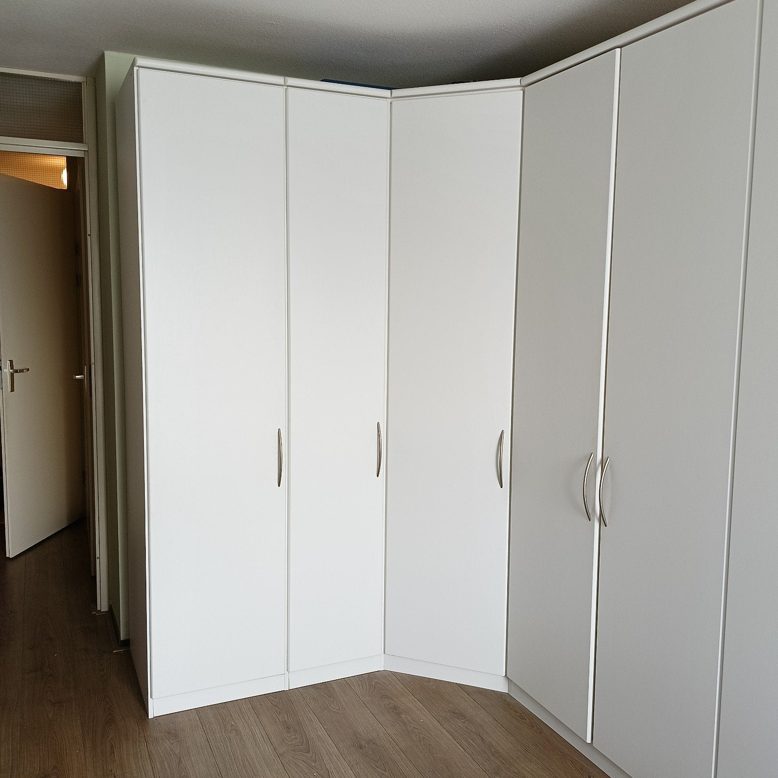 houten kledingkast, Ophalen, Met deur(en), 200 cm of meer, Zo goed als nieuw