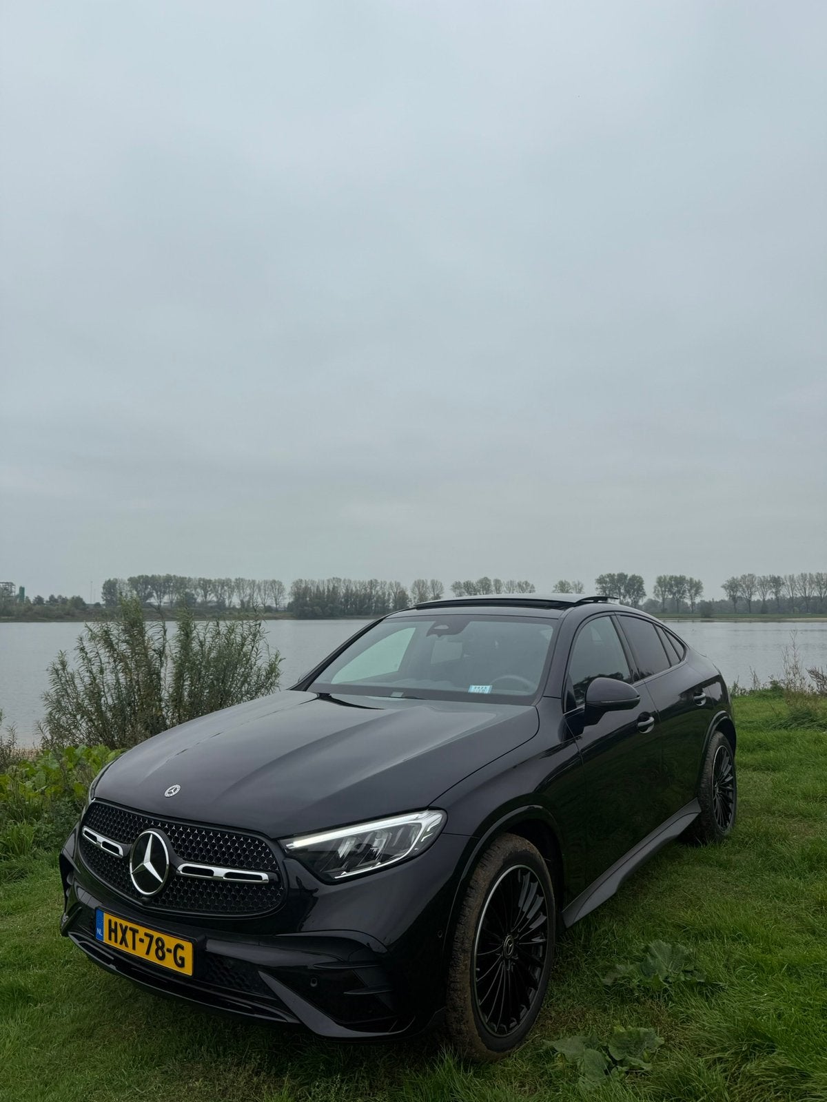 Mercedes-Benz GLC Coupé 300 258pk 4MATIC 9G-TRONIC 2023, Auto's, 4 cilinders, 258 pk, Zwart, Leder