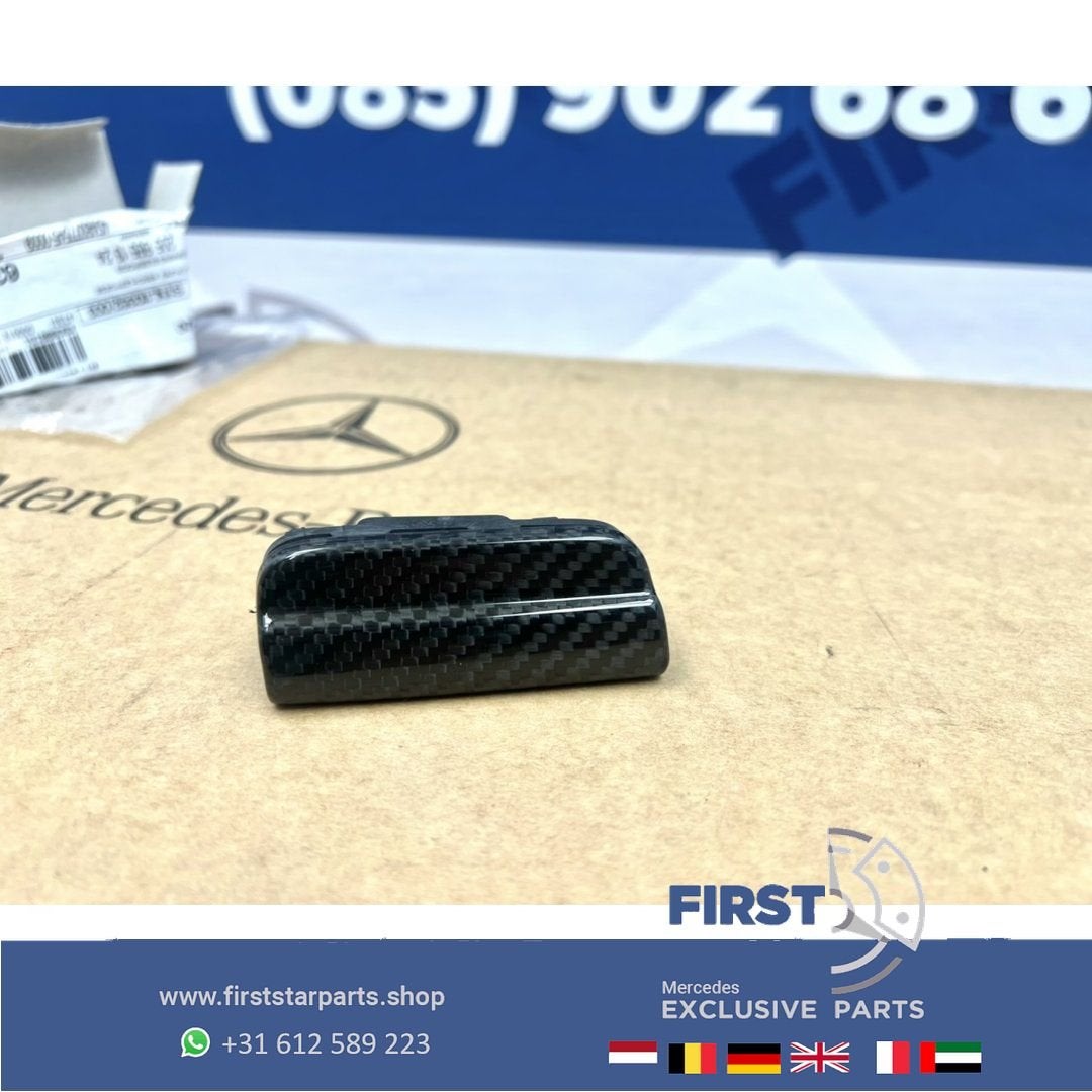 A2058851324 CARBON AFDEK KAP SLEEPOOG ORIGINEEL MERCEDES C63, Gebruikt, -, Ophalen of Verzenden, -