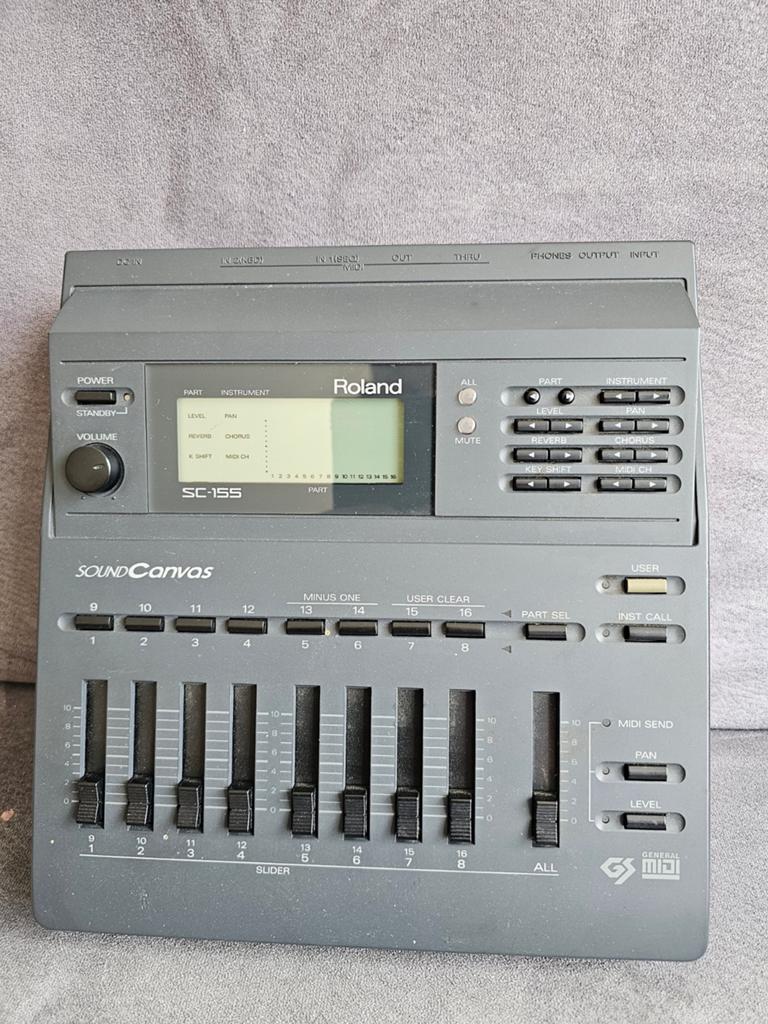Roland SC-155 MIDI Mengpaneel (zonder Adapter), Ophalen of Verzenden, Gebruikt, 5 tot 10 kanalen