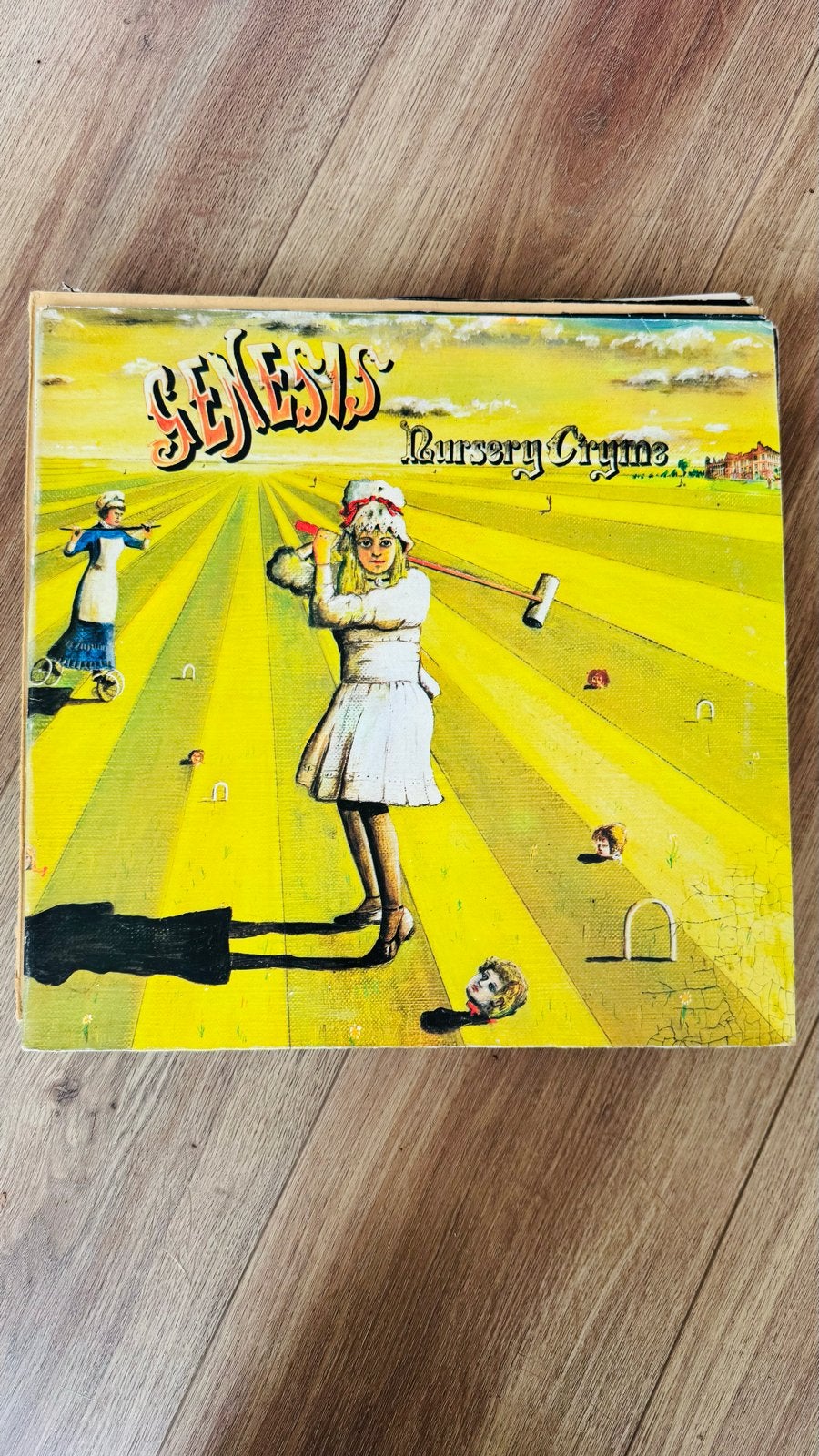 Genesis - Nursery Cryme vinyl, Ophalen of Verzenden, Gebruikt, 12 inch, Progressive Rock