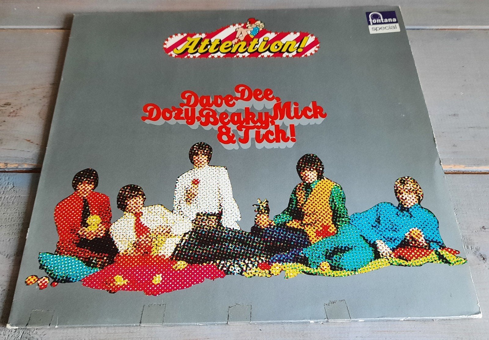 lp: Dave Dee, Dozy, Beaky, Mick & Tich - Attention!, Ophalen of Verzenden