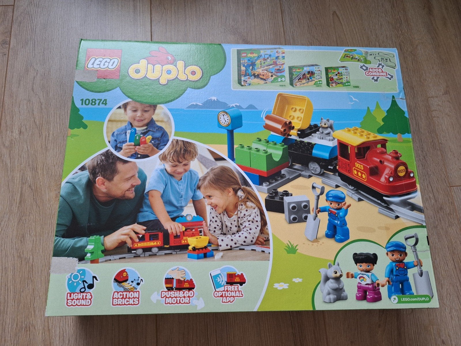 Duplo trein (grote set!), Kinderen en Baby's, Ophalen, Zo goed als nieuw