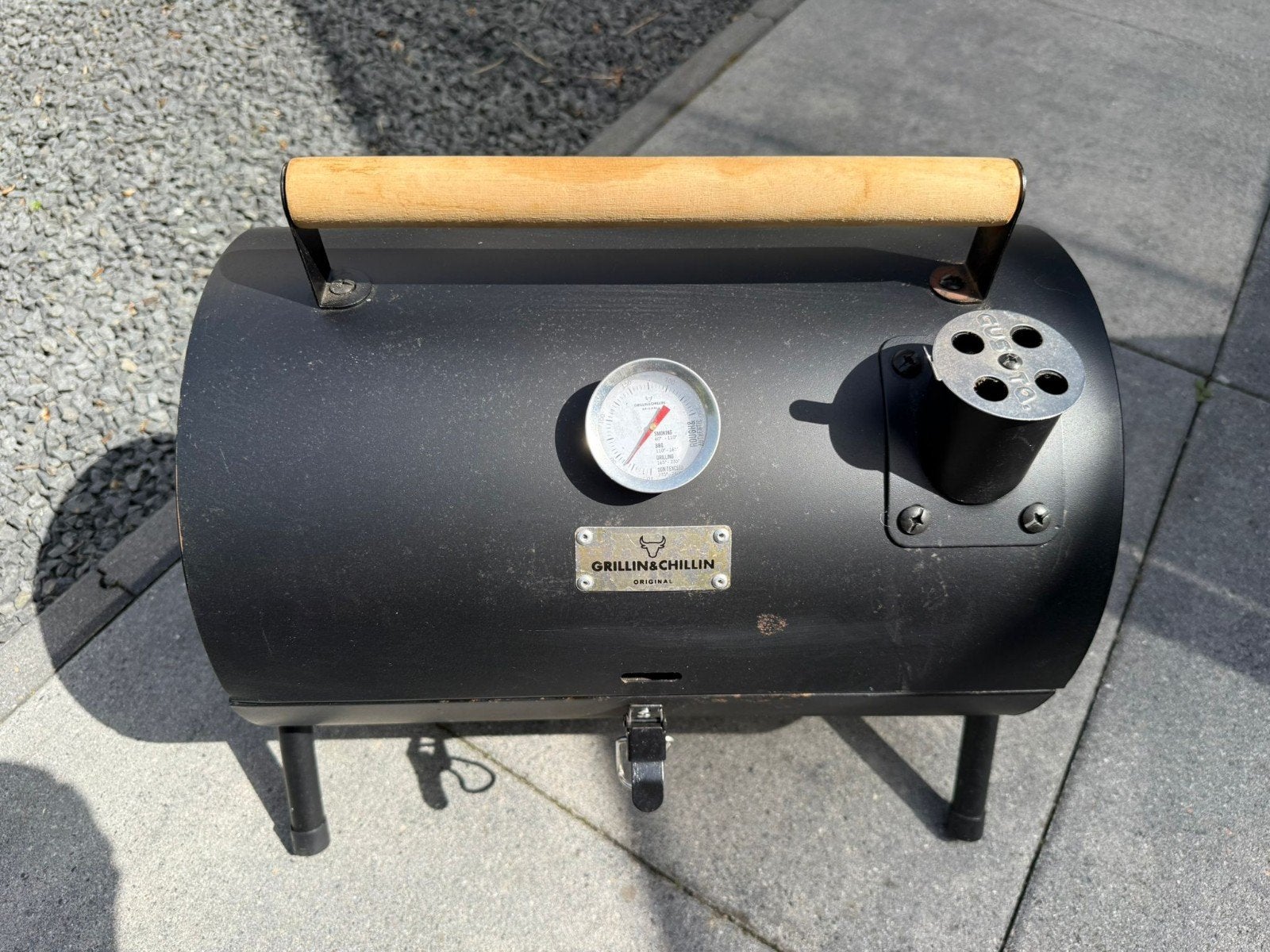 Grill & Chillin BBQ Smoker - Compact en Draagbaar, Ophalen of Verzenden, Gebruikt, Grillin&Chillin