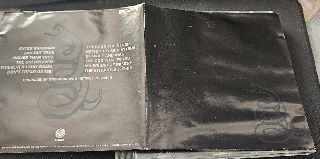 CD Metallica – The Black Album, Ophalen of Verzenden, Gebruikt, Album
