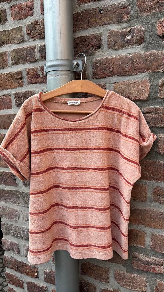Badstof Ammehoela shirt mt 6-8, Ophalen of Verzenden, Zo goed als nieuw, Jongen of Meisje, Shirt of Longsleeve