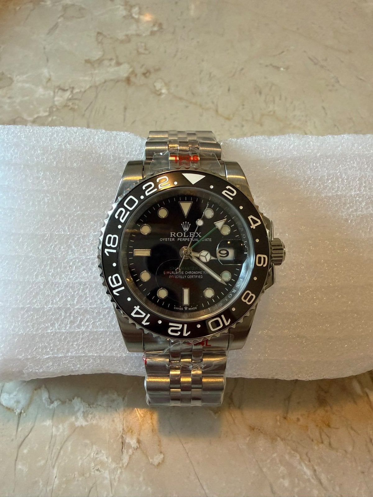Rolex gmt master, Ophalen of Verzenden, Nieuw, Zwart, Android