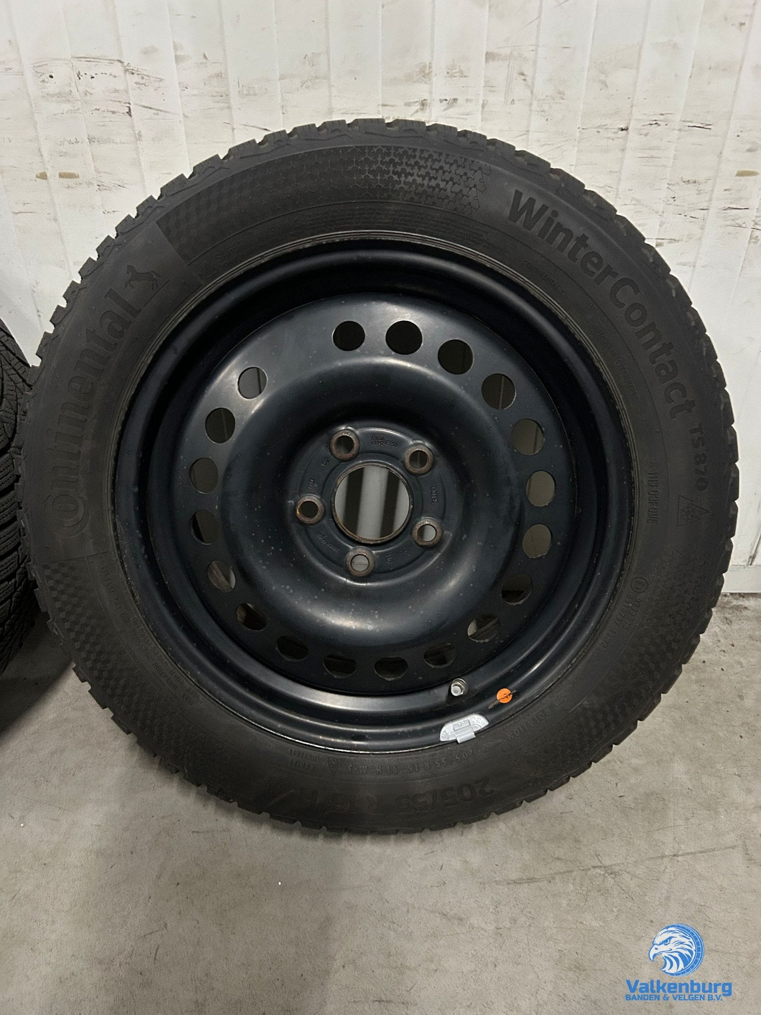 8mm! Originele Kia Ceed Hyundai I30 16 inch stalen velgen TP, Gebruikt, -, Banden en Velgen, -