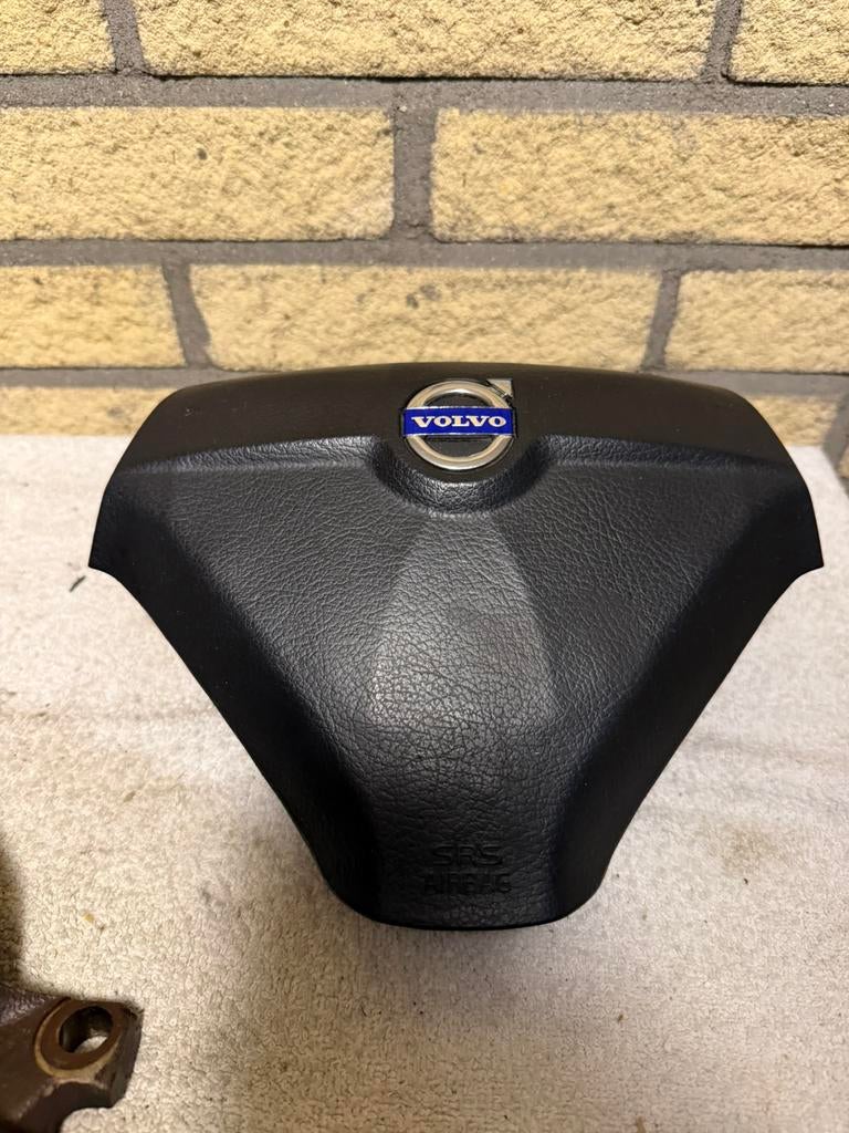 Volvo v70 s60 facelift stuur airbag zwart, Gebruikt, Ophalen of Verzenden, Volvo, Volvo
