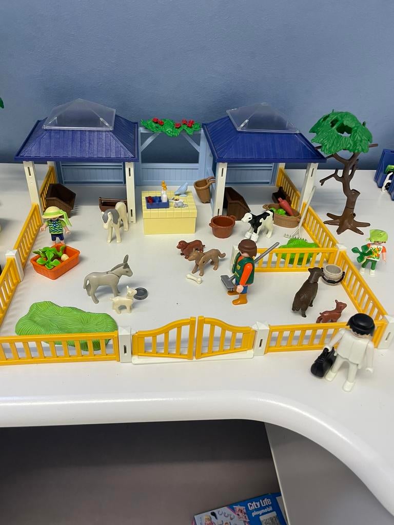Playmobile 4344 dierenverzorgingsplaats, Ophalen of Verzenden, Zo goed als nieuw