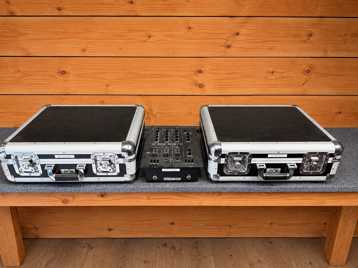 DJ set 2 stuks Technics SL-1210 MK2 + Reloop rmx30, Ophalen, Zo goed als nieuw, Audio