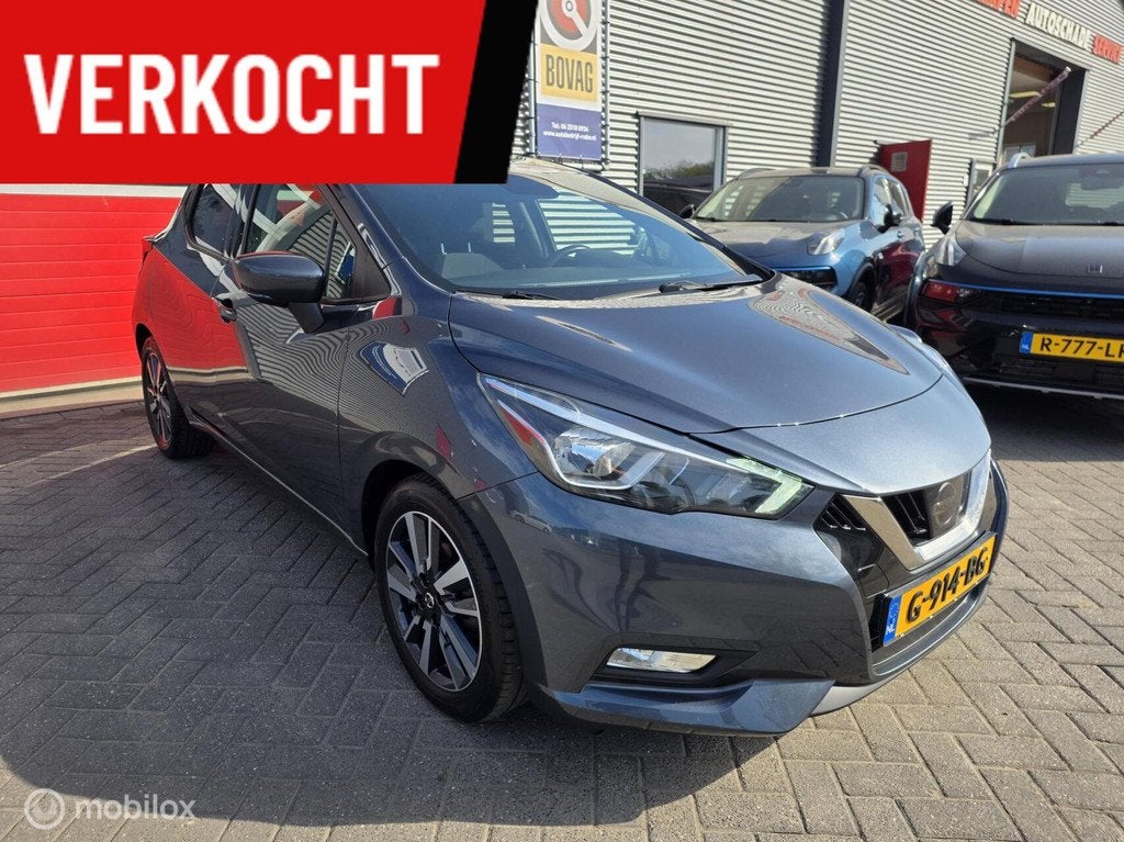 Nissan Micra - 1.0 IG-T N-Connecta | Camera | Getint Glas |, Auto's, Nissan, Voorwielaandrijving, 101 pk, Euro 6, Origineel Nederlands