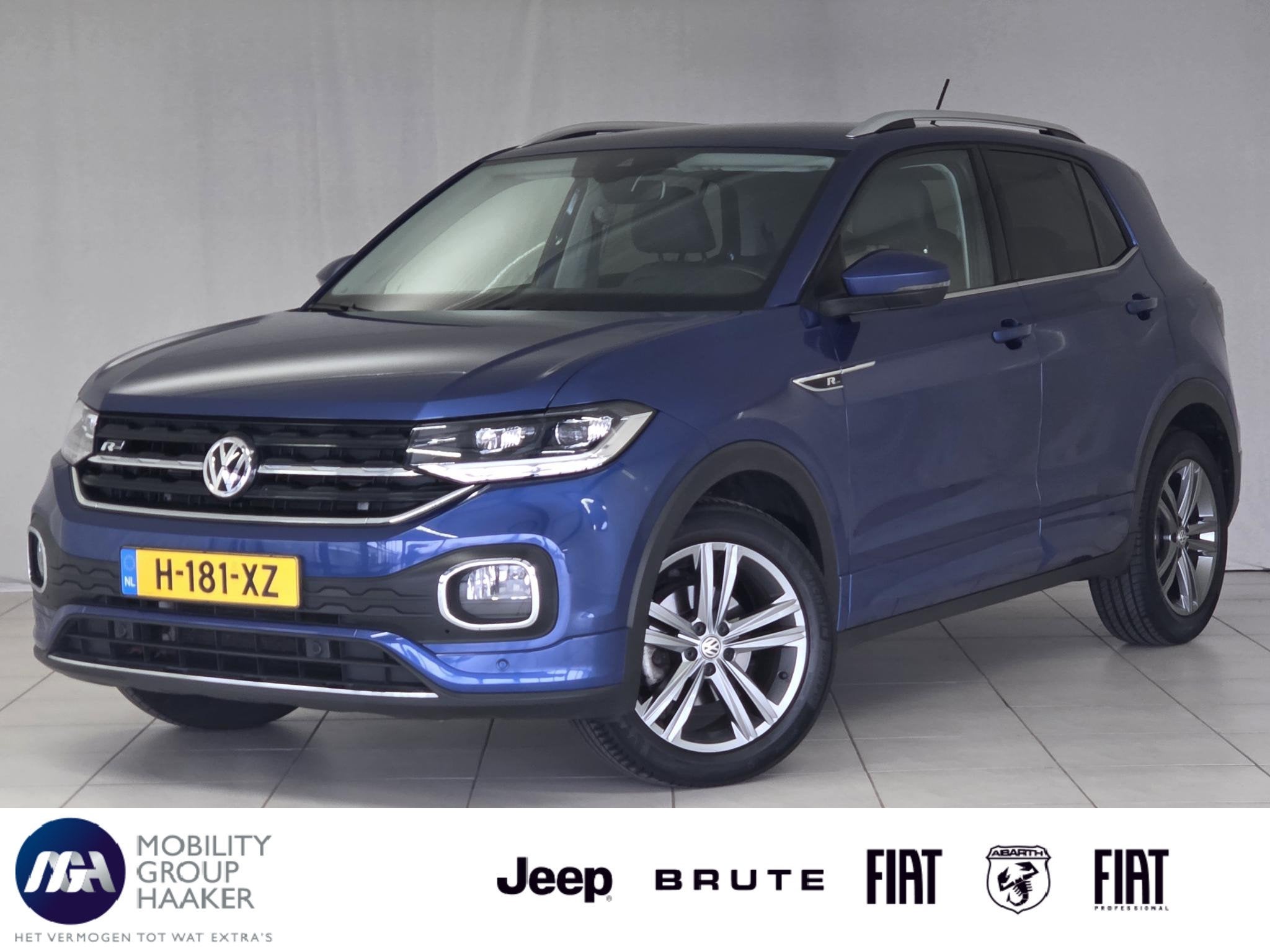 Volkswagen T-Cross 1.0 TSI Style | R-Line | LED Koplampen |, Auto's, Volkswagen, Gebruikt, Euro 6, Blauw, 116 pk