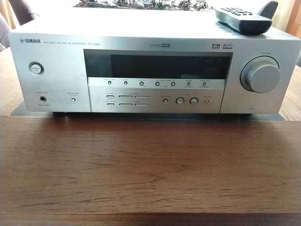 Yamaha RX-V357 AV Receiver met afstandsbediening, Ophalen, Gebruikt, Yamaha, 60 tot 120 watt