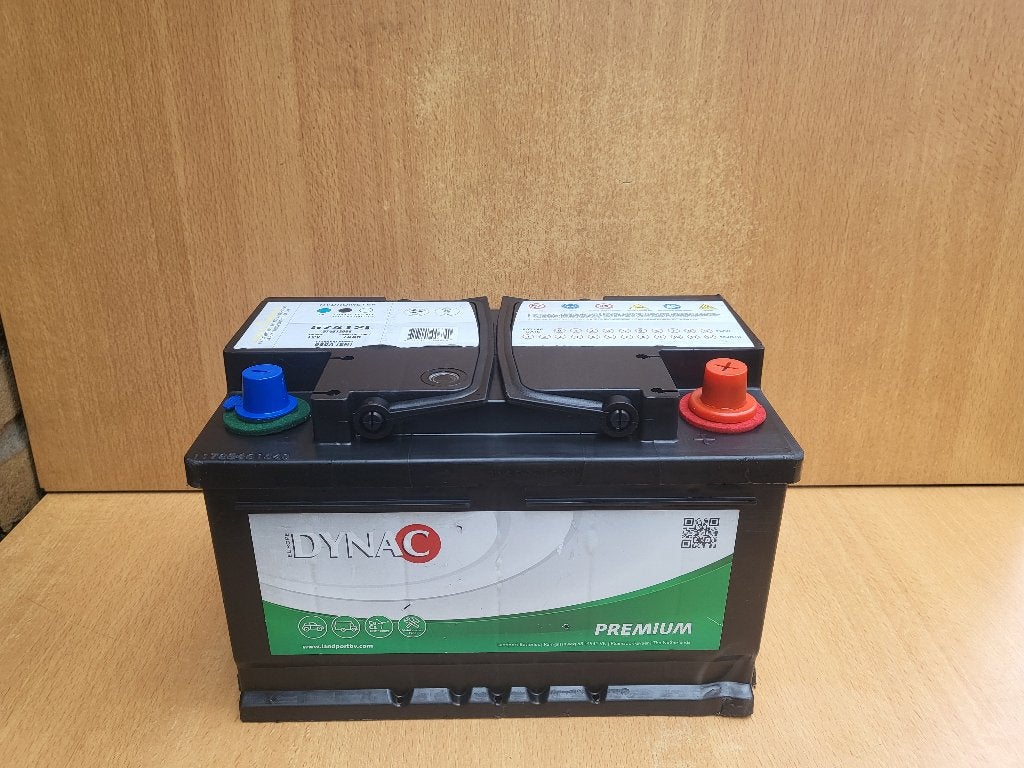 Battery DYNAC Premium 12V--74Ah --680A, Ophalen