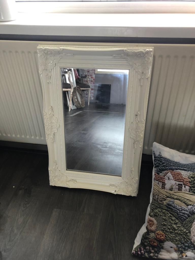 Brocante kleine spiegel, Huis en Inrichting, Ophalen, Minder dan 50 cm, Zo goed als nieuw, Minder dan 100 cm