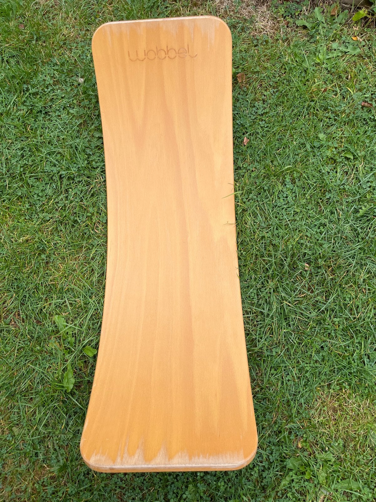Wobbel balansbord - Natuurlijk hout, Ophalen, Gebruikt