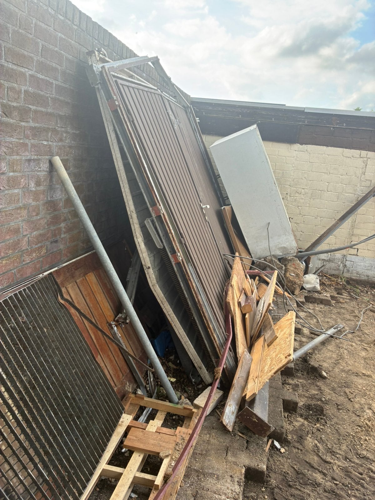 Oudijzer halve container gratis afhalen, Ophalen, Gebruikt, IJzer