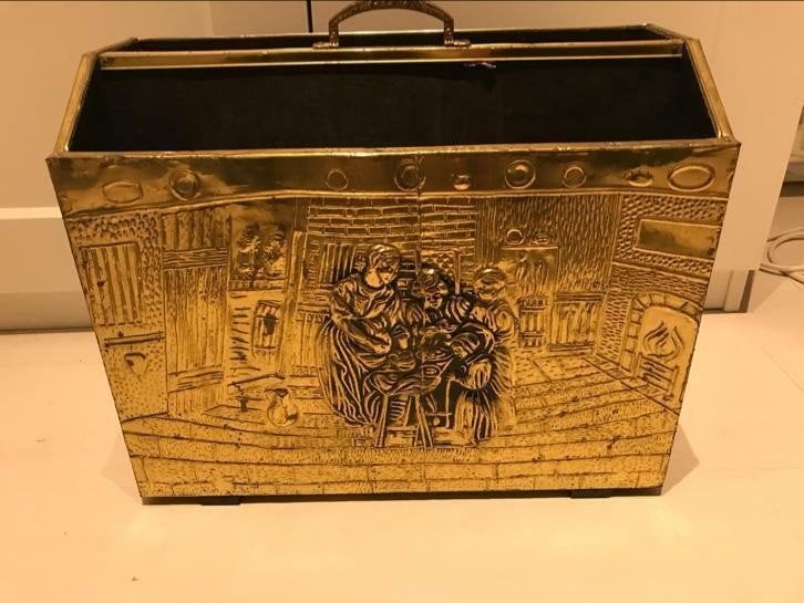 originele vintage/ antieke lectuurbak, Ophalen, Gebruikt, Minder dan 50 cm