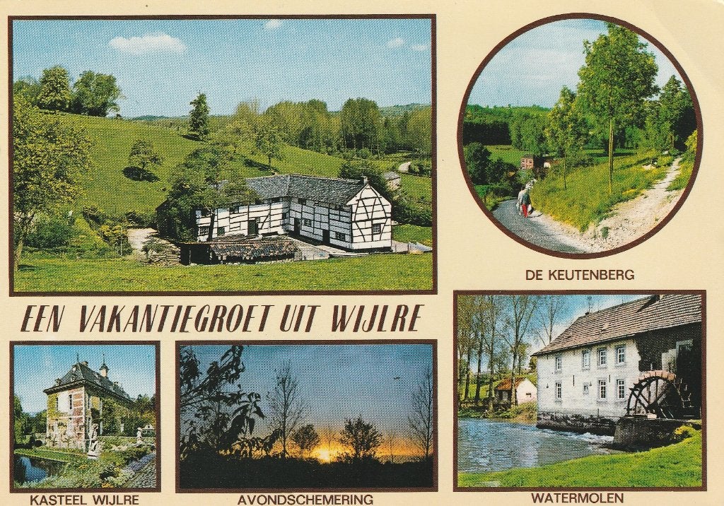 WIJLRE Kasteel Keutenberg Watermolen, Verzenden, 1980 tot heden, Ongelopen, Limburg