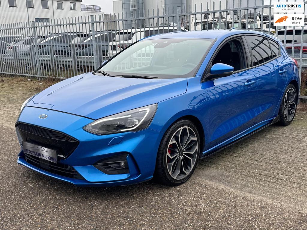 Ford Focus 1.5 150PK EcoBoost ST Line Business LED El Stoel, Gebruikt, Blauw, Bedrijf, Handgeschakeld