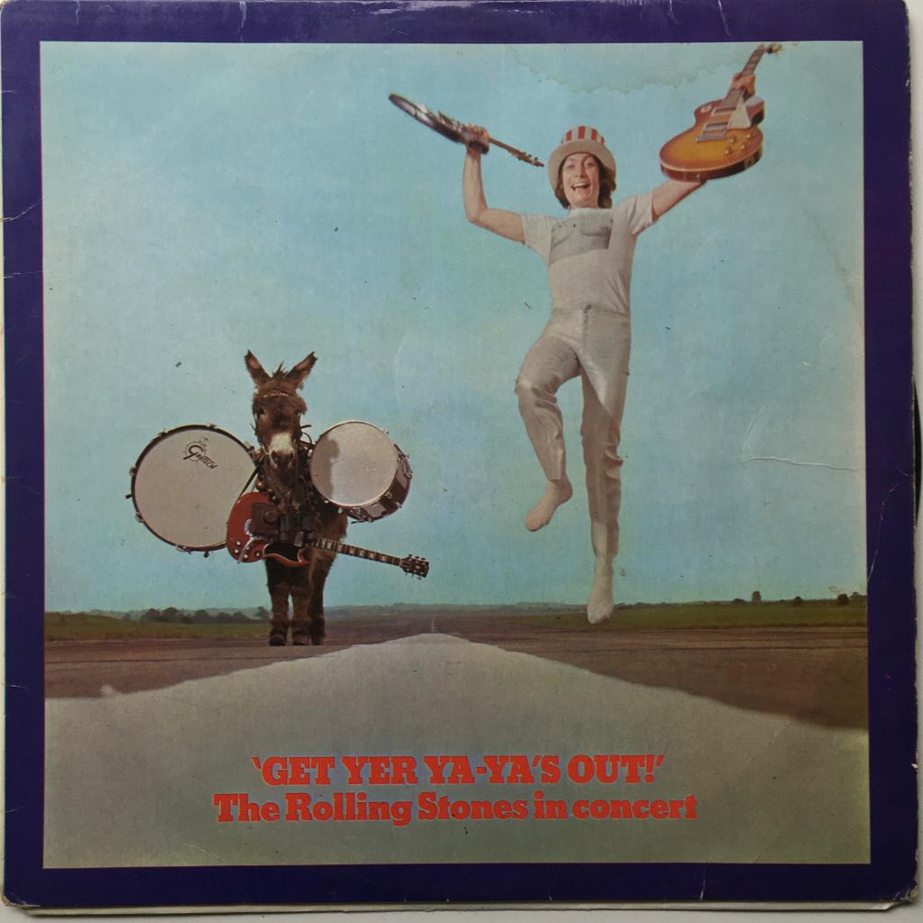 FLP9. rolling stones Get yer ya-ya’s out 1970 France €20, Cd's en Dvd's, Vinyl | Rock, Gebruikt, Ophalen of Verzenden, 1970 - 1979