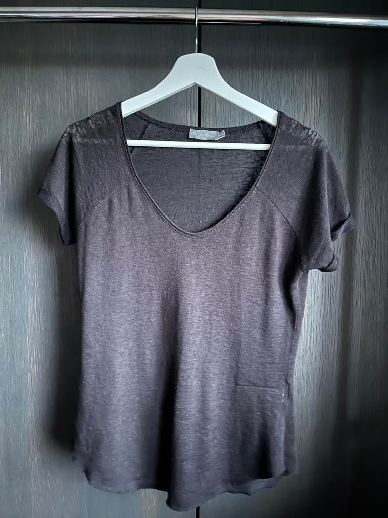 Geisha zwart shirt basic dames maat S / 36, Kleding | Dames, T-shirts, Gedragen, Maat 36 (S), Zwart, Korte mouw, Ophalen of Verzenden