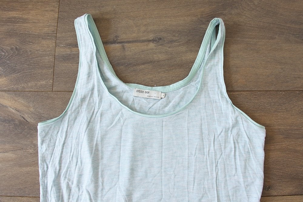 Sissy-Boy Topje 501 100% Viscose (S) - 501 € 10,-, Blauw, Sissy-Boy, Ophalen of Verzenden, Zo goed als nieuw