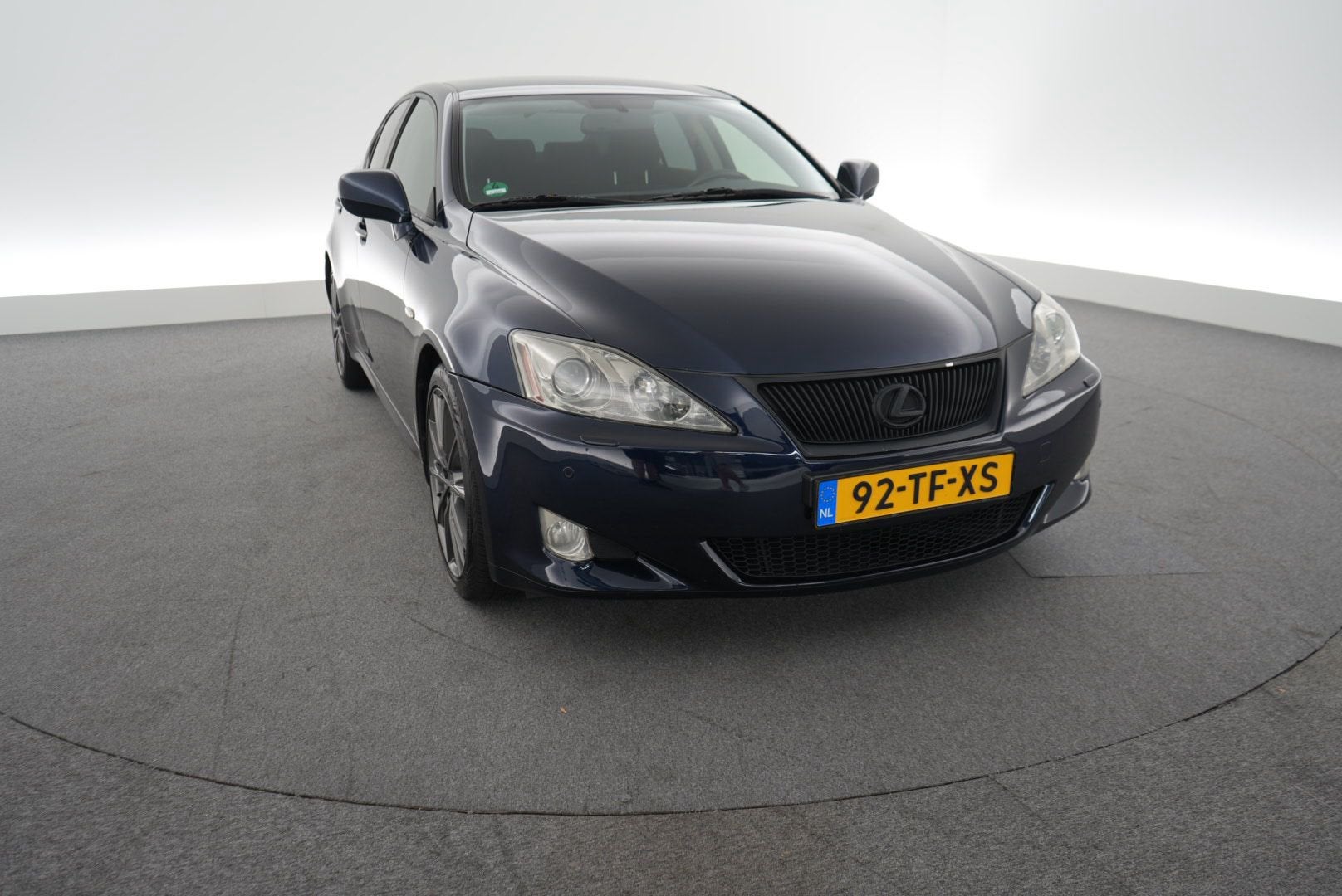 Lexus IS 250 Handgeschakeld 2.5 V6 2006 Blauw, Auto's, Lexus, 2500 cc, Achterwielaandrijving, Zwart, Blauw