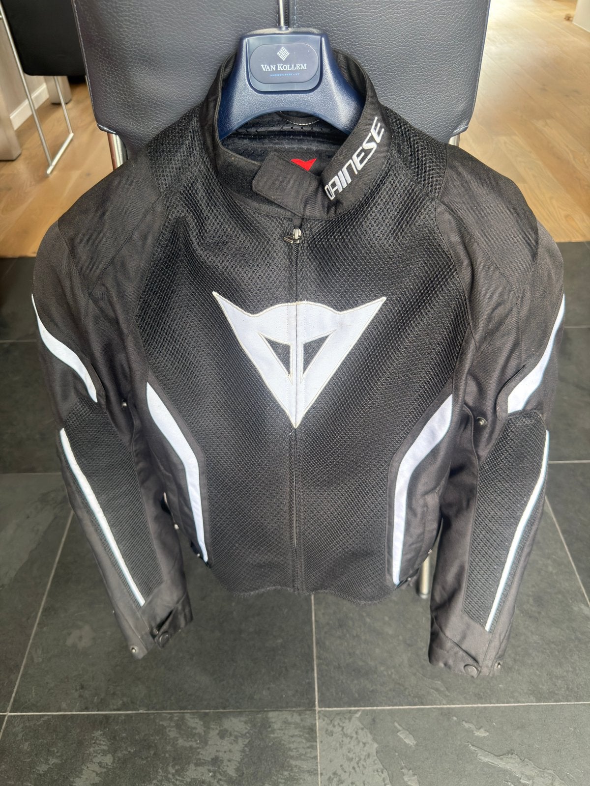Dainese doorwaaijas maat 50, Motoren, Ophalen, Tweedehands, Heren, Jas | textiel
