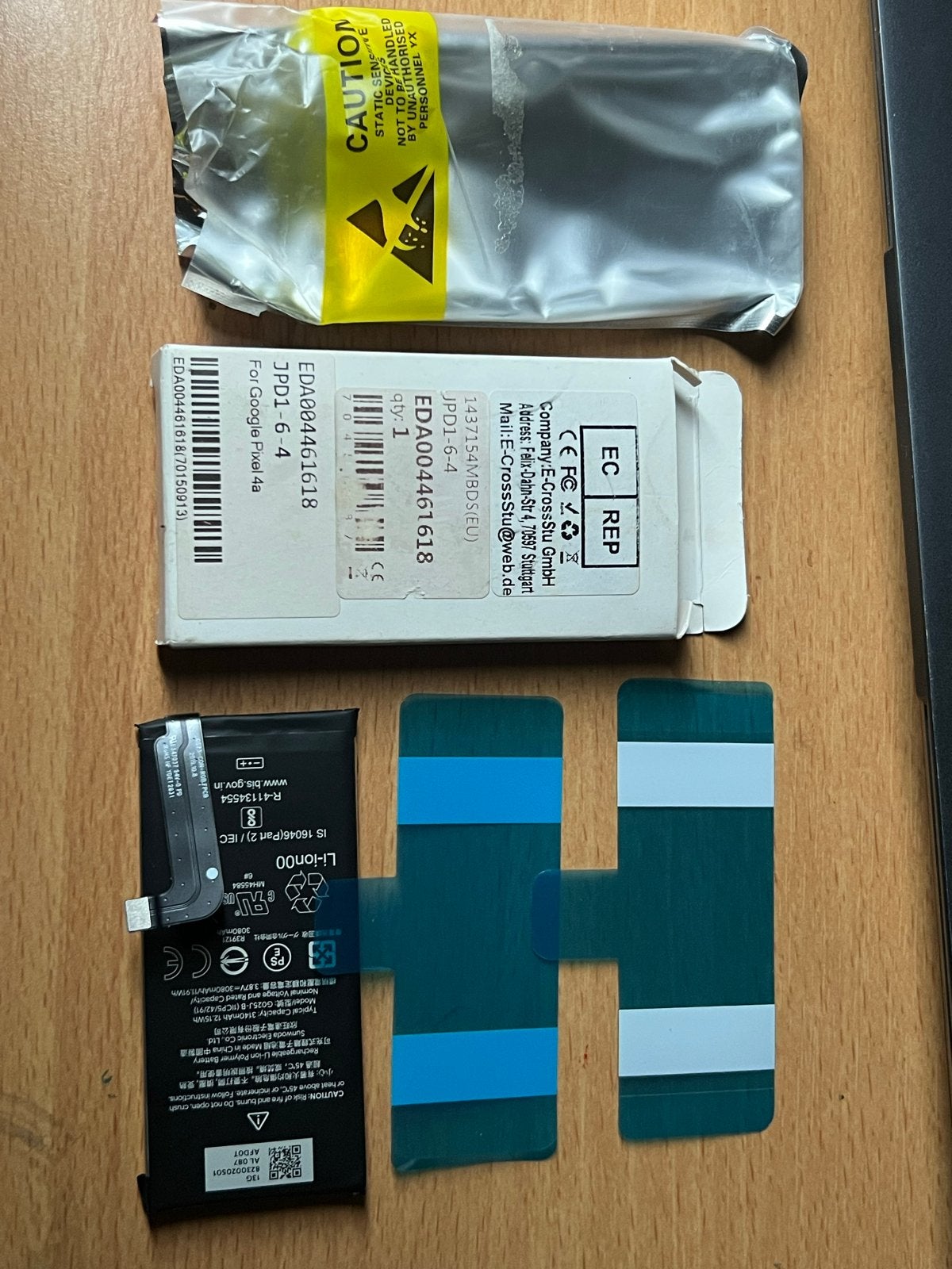 Nieuwe Batterij voor Google Pixel 4a - Vervangende Accu, Ophalen of Verzenden, Nieuw, Universeel