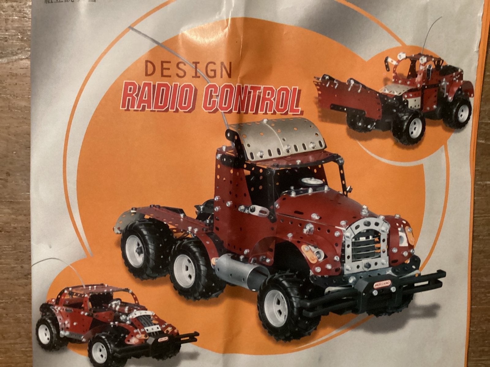 Meccano Design Radio Control RC Auto Bouwpakket, Elektro, Auto offroad, Ophalen of Verzenden, Zo goed als nieuw