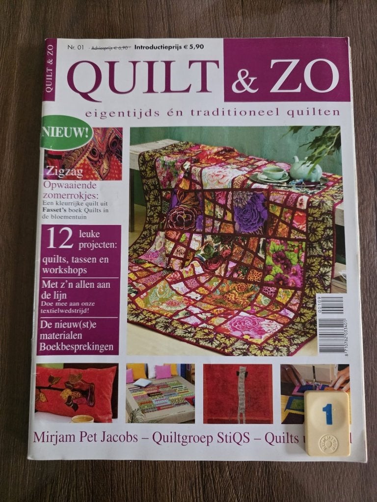 Quilt & Zo, Gelezen, Diverse auteurs, Ophalen of Verzenden, Overige onderwerpen