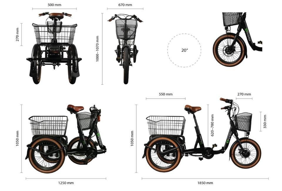 Foto 3 van Elektrische driewieler driewielfiets senioren balansfiets